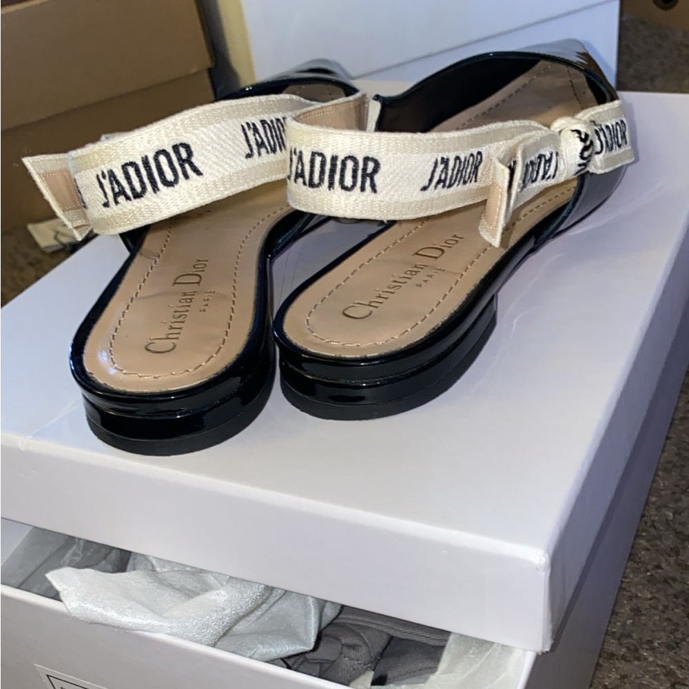 COPY - Dior sling back flats